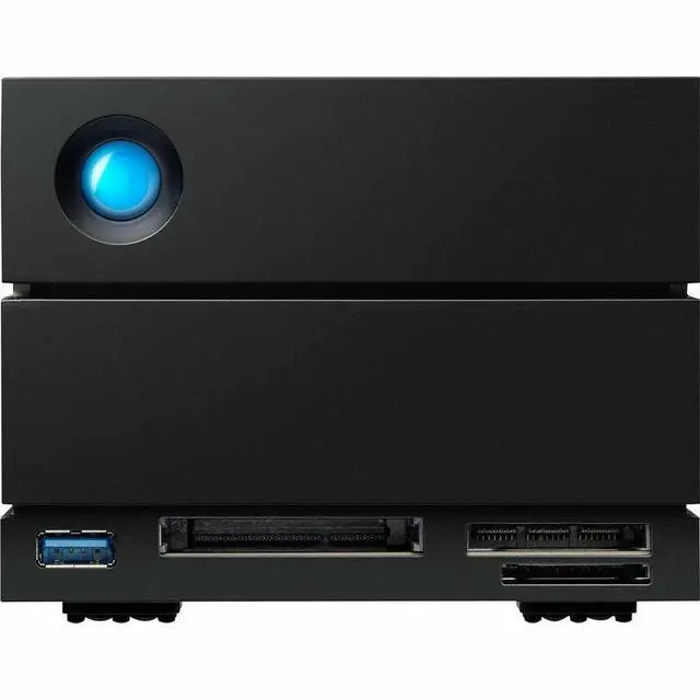 Main image of LaCie 2big Dock 20TB USB 3.2 Gen 2 External Hard Drive STLG20000400 Black