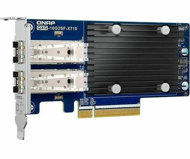 Main image of QNAP QXG-10G2SF-X710 Dual-port 10 GbE Network Expansion Card