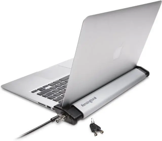 Main image of MacBook and Surface Laptop Locking Station with Keyed Lock Cable, Macbook Locks With 6 Foot Cable, Laptop Security Lock for Macbook Air/Pro, Laptop Locking Cable, K64453WW
