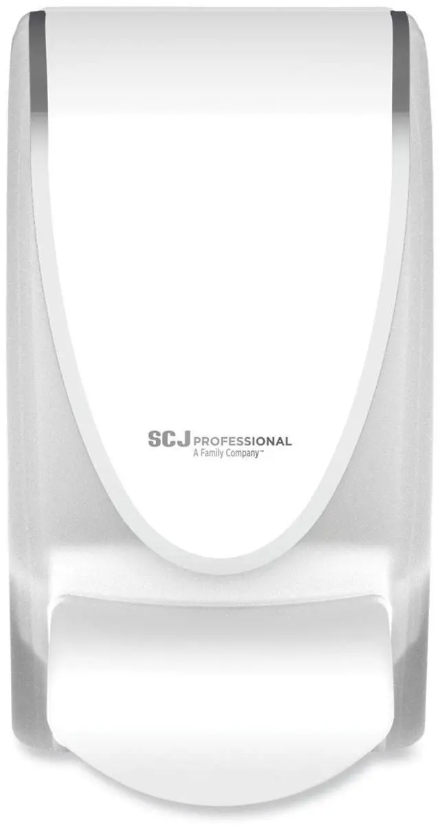Main image of Transparent Manual Dispenser 1 L 4.92 x 4.6 x 9.25 White 15/Carton TPW1LDS