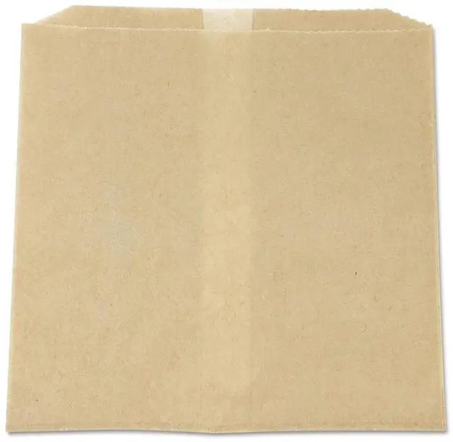 Main image of Waxed Napkin Liners for Most Swing-Top Type Receptacles  8.5" x 7" x 8" Brown 500/Carton 6802W