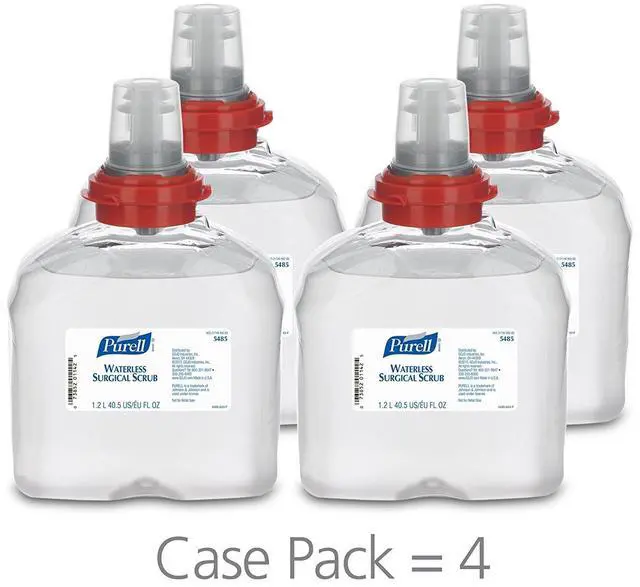 Main image of Purell Surgical Scrub Gel Hand Sanitizer 1200mL TFX Refill Fragrance-Free 4Ct