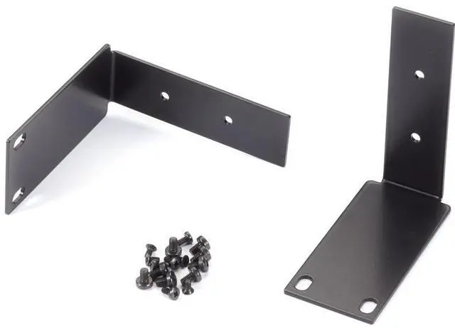 Main image of Black Box Rack Mount for KVM Switch Black TAA Compliant