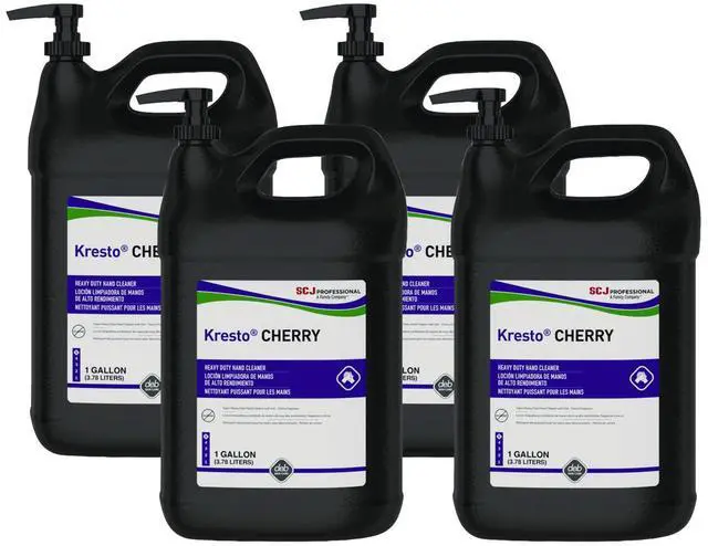 Main image of Kresto Cherry Heavy Duty Hand Cleaner Manual Cartridge Cherry Scent 1 gal 4/Carton KCH1G