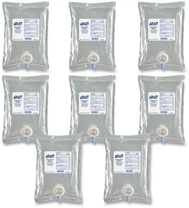 Main image of HEALTHY SOAP Antibacterial Lotion Soap with PCMX Refill Citrus Scent 1000 mL 8/Carton 417308