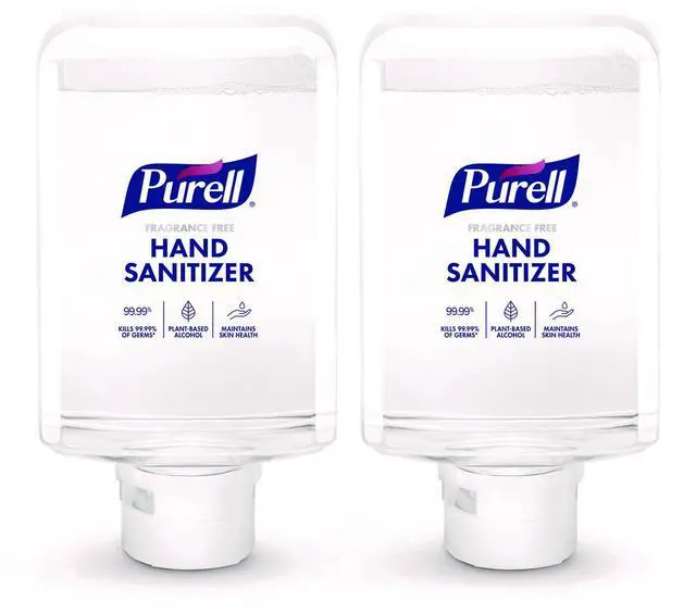 Main image of Advanced Hand Sanitizer Fragrance Free Foam For ES10 Automatic Dispensers 1200 mL Refill Fragrance Free 2/Carton 835102