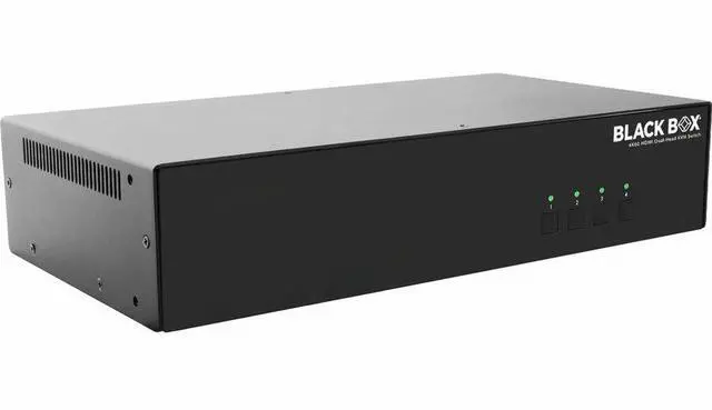 Main image of Black Box 4K60 HDMI Dual-Head KVM Switch 4 Port