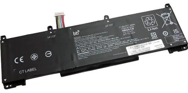 Main image of BTI M02027-005-BTI 11.4V 45WHR LI-ION BATTERY M01524-2C2 M02027-005