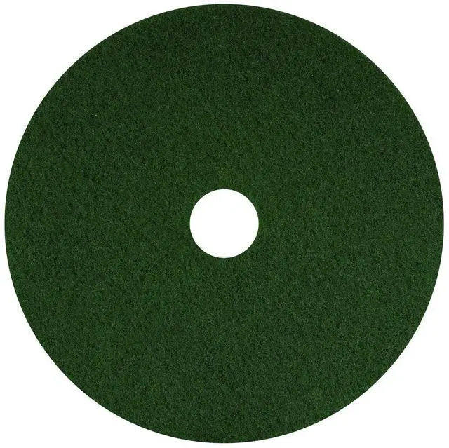 Main image of Scrubbing Pads 16" Diameter Green 5/Carton 400316