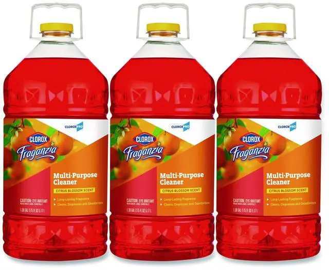 Main image of CloroxPro Fraganzia Multi-Purpose Cleaner Citrus Blossom Scent 175 oz Bottle 3/Carton 60615CT