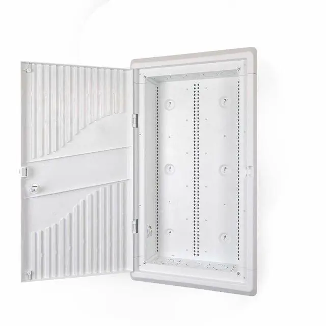 Main image of StarTech 28-Inch Wall-Mount Media Enclosure - Cable Management Box for Network Distribution - Structured Media Enclosure - Mounting Fixtures and Modules Included   28P1-MEDIA-ENCLOSURE