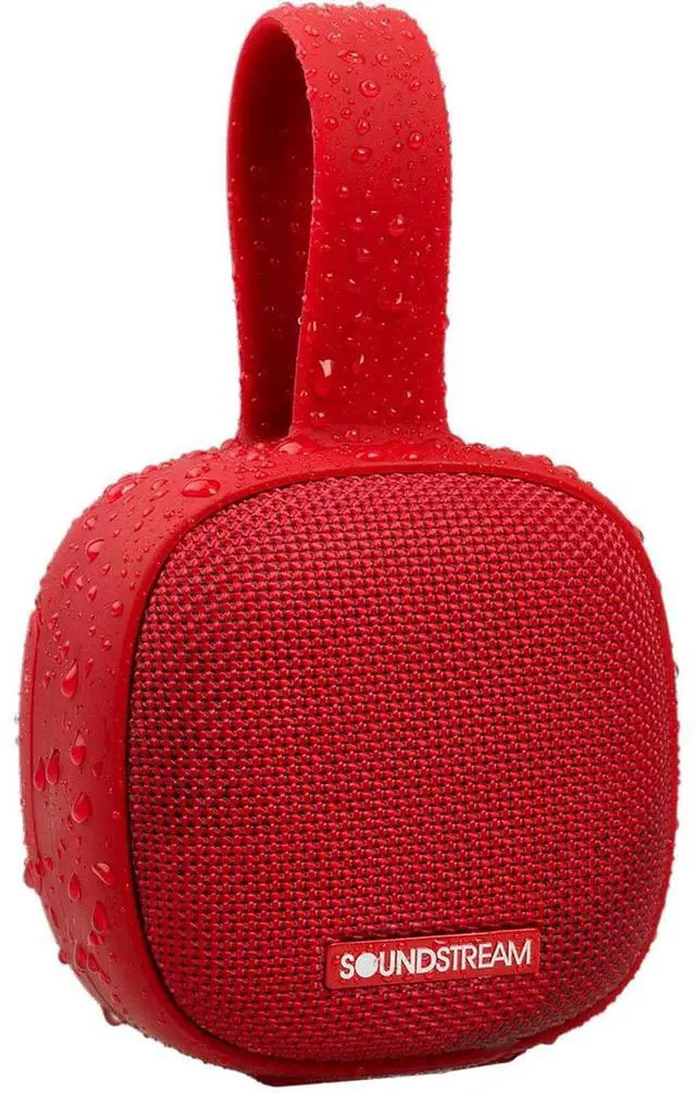 Main image of Soundstream h2GO IPX7 Waterproof Portable Bluetooth Speaker - Red