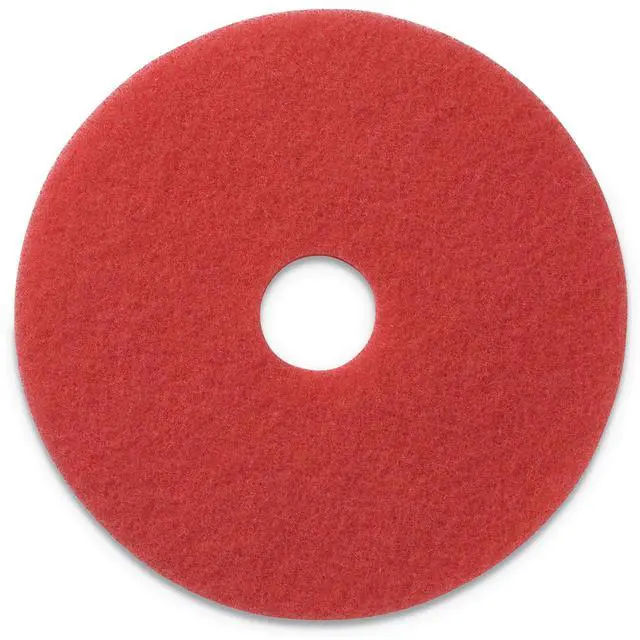Main image of Buffing Pad 17" Diameter Red 5/Carton 404417