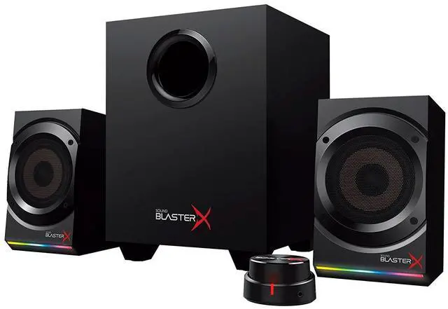 Main image of Creative Sound BlasterX Kratos S5 2.1 Gaming Speaker System w/RGB lighting