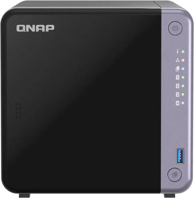 Main image of QNAP TS-432X-4G-US 4 Bay 10GbE Desktop NAS with ARM Alpine AL524 Quad-core Processor and 4 GB DDR4 RAM (Diskless)