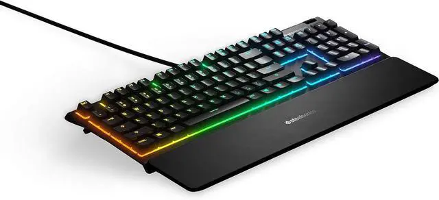 Main image of SteelSeries Apex 3 RGB Gaming Keyboard (Brazilian Portuguese Layout)