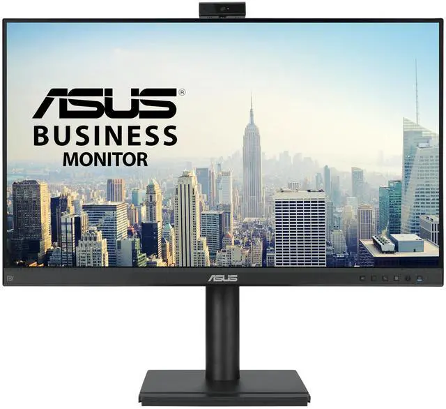 Alt view image 8 of 16 - Asus BE249QFK 24" Class Webcam Full HD LED Monitor - 16:9 - 23.8" Viewable - In-plane Switching (IPS) Technology - LED Backlight - 1920 x 1080 - 16.7 Million Colors - 250 Nit - 5 ms - 100 Hz