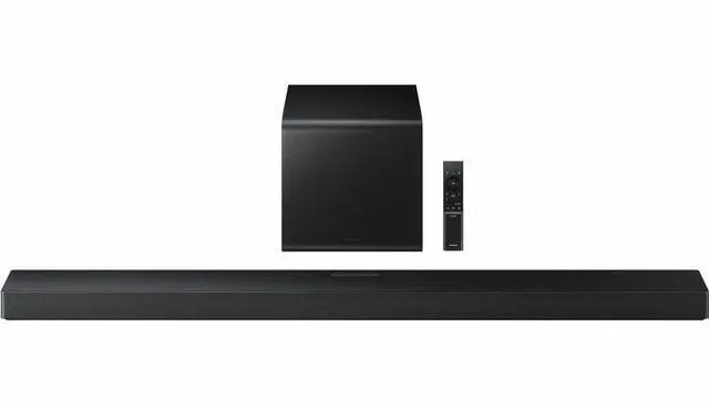 Alt view image 6 of 12 - Samsung Q-series Soundbar HW-QS700F 3.1.2CH Wireless Smart Sound Bar and Subwoofer (2025) - Titan Black