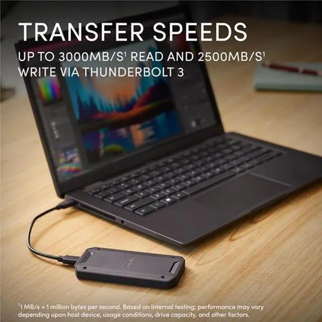 Alt view image 2 of 7 - Sandisk Pro-G40 4TB exFAT USB-C External Solid State Drive SDPS31H-004T-GBC1D