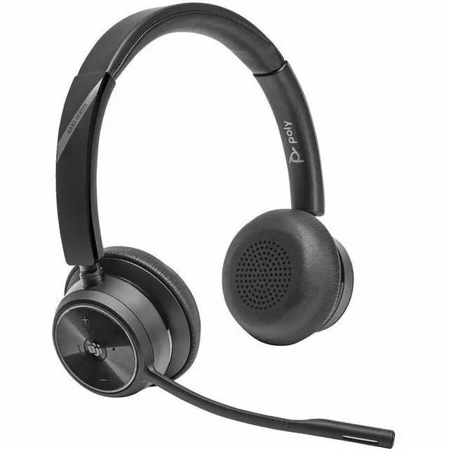 Alt view image 8 of 9 - Poly Savi 7420 Office Stereo Microsoft Teams Certified DECT Headset 8L583AA#ABA