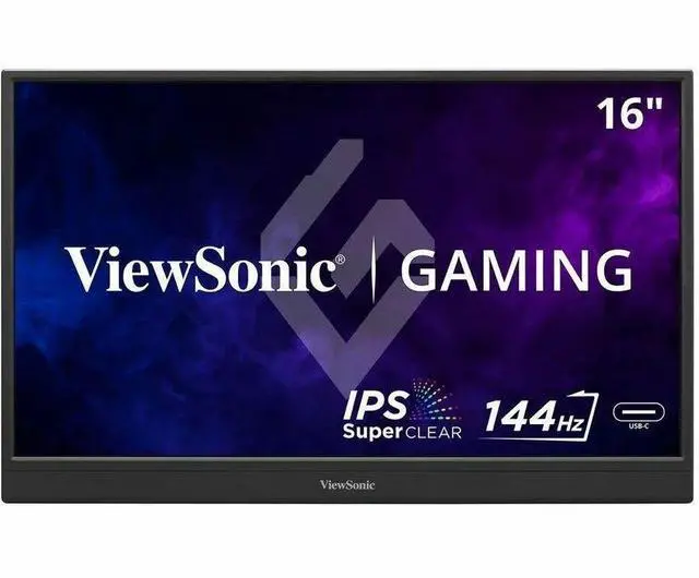 Alt view image 16 of 20 - ViewSonic VX1654 16 Inch 1080p Portable IPS Gaming Monitor with 144Hz, AMD FreeSync, 2 Way Powered 60W USB C, Mini HDMI, and Built-in Stand with Protective Cover