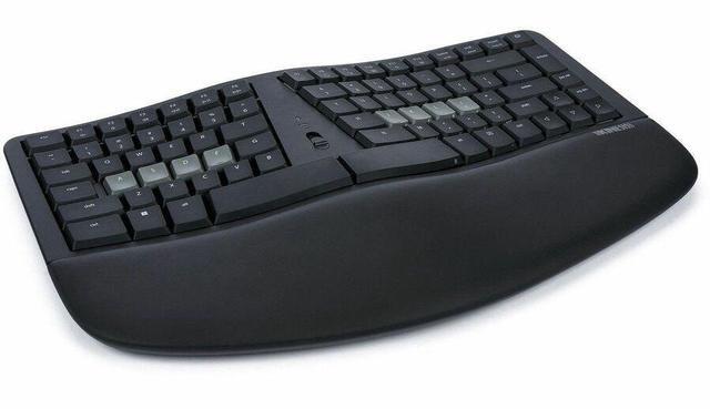 Main image of KINESIS mWave Wireless Ergonomic Mechanical Keyboard, Programmable, Backlit
