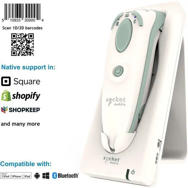 Main image of Socket Mobile DuraScan D755 Healthcare Ultimate Bluetooth Scanner