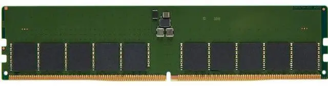Alt view image 2 of 8 - Kingston 32GB DDR5 SDRAM Memory Module - For Workstation - 32 GB - DDR5-4800/PC5-38400 DDR5 SDRAM - 4800 MHz Dual-rank Memory - CL40 - 1.10 V - ECC - Unbuffered - 288-pin - DIMM - KTH-PL548E-32G