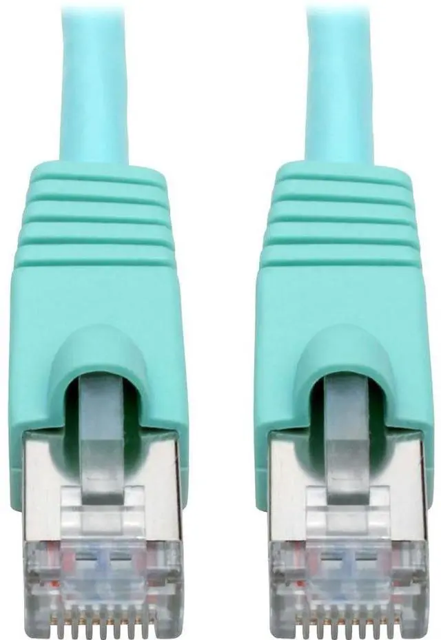 Alt view image 2 of 13 - Tripp Lite N262-030-AQ Cat.6a STP Patch Network Cable