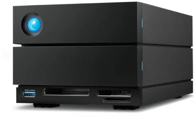 Main image of LaCie 2big Dock 40TB USB 3.2 Gen 2 External Hard Drive STLG40000400 Black