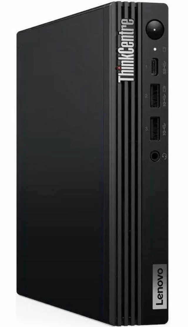 Alt view image 9 of 15 - Lenovo ThinkCentre M70q Gen 5 12TD001YUS Desktop Computer - Intel Core i5 14th Gen i5-14500T - vPro Technology - 32 GB - 512 GB SSD - Tiny - Black - Intel Q670 Chip - Windows 11 Pro - Intel UHD Graphi