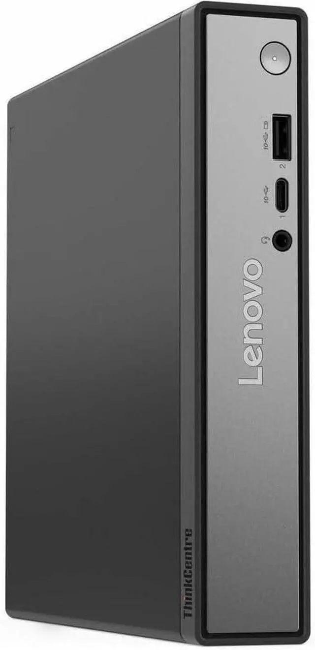Alt view image 2 of 15 - Lenovo ThinkCentre neo 50q QC 13C8000YUS Desktop Computer - Snapdragon X X1-26-100 - 16 GB - 256 GB SSD - Tiny - Eclipse Black - Qualcomm Chip - Windows 11 Pro - Qualcomm Adreno GPU LPDDR5X - English
