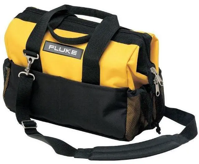 Alt view image 8 of 13 - FLUKE Fluke-C550 Hard Carrying Case,12x8-1/2x16,Black/Ylw