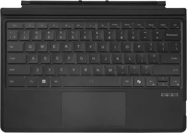 Alt view image 8 of 15 - Adesso Portable Keyboard/Cover Case for 12.9" Microsoft Surface Pro 3, Surface Pro 4, Surface Pro 6, Surface Pro (5th Gen), Surface Pro 7 Tablet - English (US) Keyboard - Aluminum Body