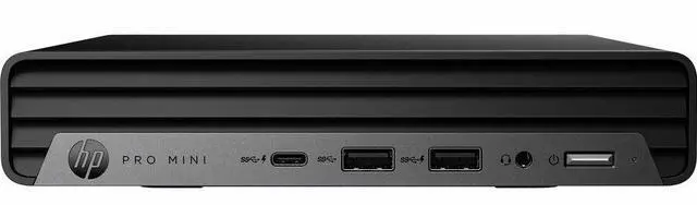 Alt view image 9 of 15 - HP Pro Mini 400 G9 Desktop Computer - Intel Core i7 12th Gen i7-12700T - 16 GB - 512 GB SSD - Mini PC - Black - Intel Q670 Chip - Windows 11 Pro - Intel UHD Graphics 770 DDR4 SDRAM - English Keyboard