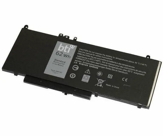 Main image of BTI 451-BBUN-BTI 7.6V 62Whr Li-IOn Battery for Select Dell Latitude Laptops