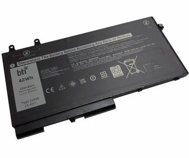 Main image of BTI 451-BCLI-BTI 11.4V 42Whr Li-IOn Battery for Select Dell Laptops