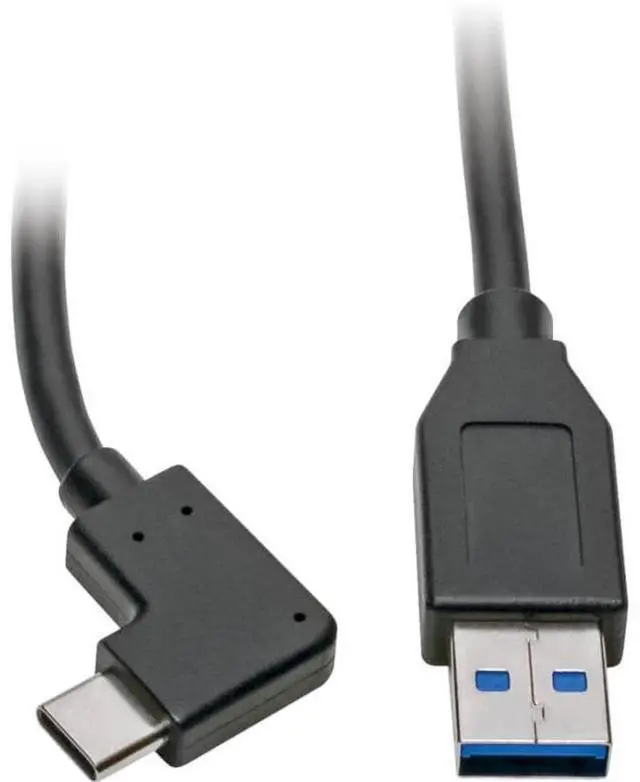 Alt view image 16 of 20 - TRIPP LITE U428-003-CRA USB C TO USB-A CABLE RIGHT ANGLE 3.1 5 GBPS USB TYPE C M/M 3FT