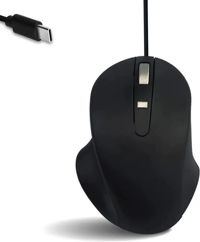 Main image of Matias M20CBB Premium USB-C PBT Computer Wired Mouse Black