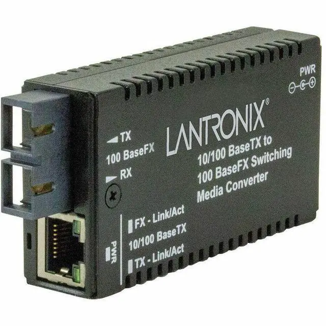 Alt view image 2 of 2 - Transition Networks Mini M/E-PSW-FX-02 Media Converter