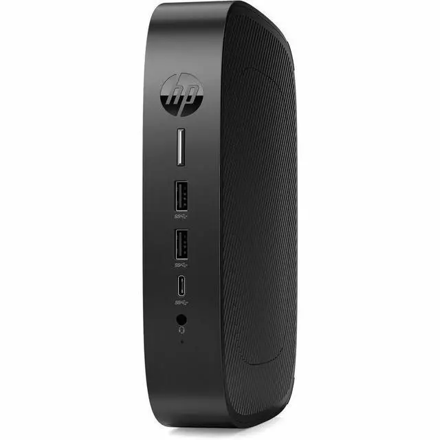 Alt view image 2 of 2 - HP Elite t655 Small Form Factor Thin Client Ryzen R2314 Quad-core (4 Core) AMD Chip - 4 GB RAM DDR4 SDRAM - 32 GB Flash - Radeon Graphics - Ethernet - HP ThinPro - 45 W  6R0Q0AT#ABA