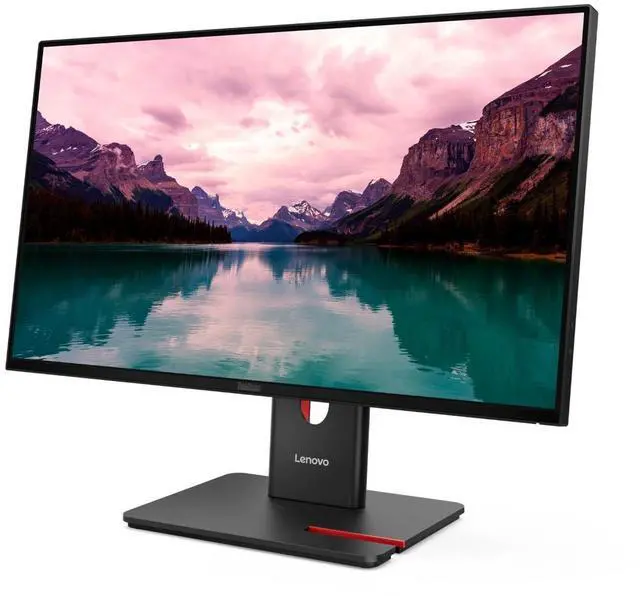 Alt view image 10 of 16 - Lenovo ThinkVision T24-40 24" Class Full HD LED Monitor - 16:9 - Eclipse Black - 23.8" Viewable - In-plane Switching (IPS) Technology - WLED Backlight - 1920 x 1080 - 16.7 Million Colors - 2