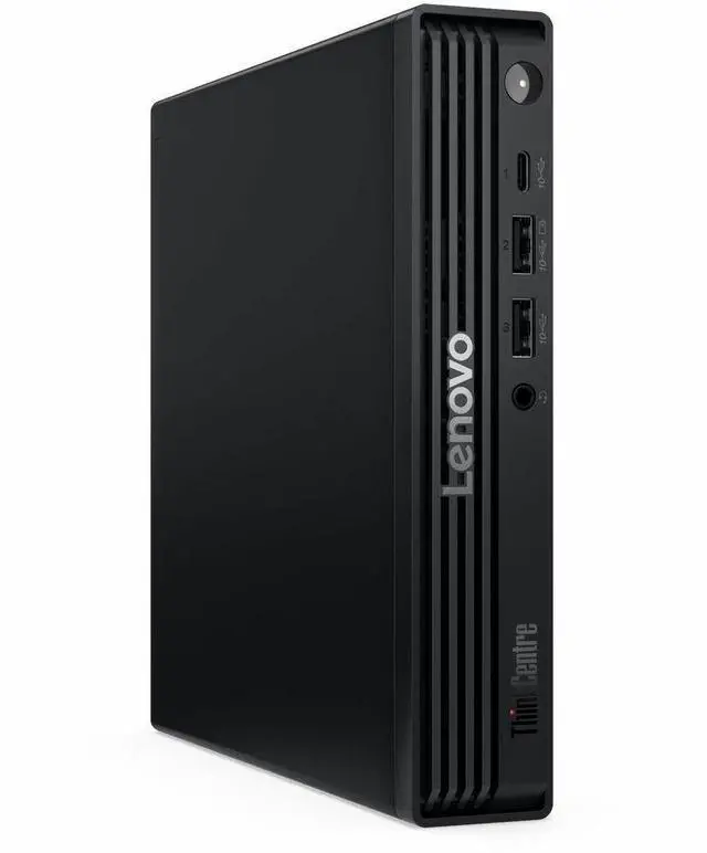 Alt view image 8 of 13 - Lenovo ThinkCentre M70q Gen 6 13A4002DUS Desktop Computer - Intel Core Ultra 7 265T - 16 GB - 512 GB SSD - Tiny - Black - Intel Q870 Chip - Windows 11 Pro - Intel DDR5 SDRAM - English Keyboard - IEEE