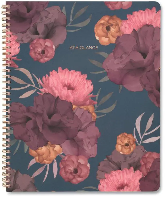 Main image of At-A-Glance Dark Romance Weekly/Monthly Planner 11x8.5 Floral 2026 5254905