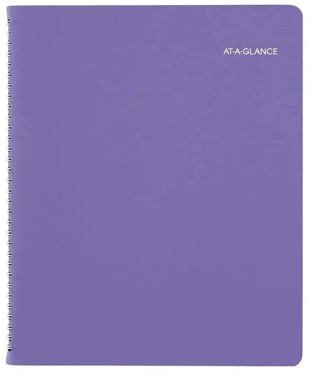 Main image of AT-A-GLANCE® Beautiful Day 2026 Weekly Monthly Appointment Book Planner, Lavender, Large, 8 1/2" x 11"