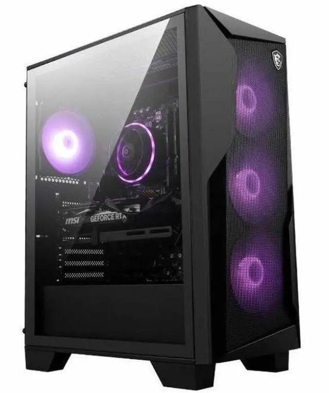 Alt view image 3 of 3 - MSI Codex R2 AI B2NVL5-445US Gaming Desktop Computer - Intel Core Ultra 5 225 (3.30 GHz)- 32 GB - 1 TB SSD - Windows 11 Pro - NVIDIA GeForce RTX 5060 8 GB GDDR7 - IEEE 802.11ax - 650W  CodR2AIB2NVL5445