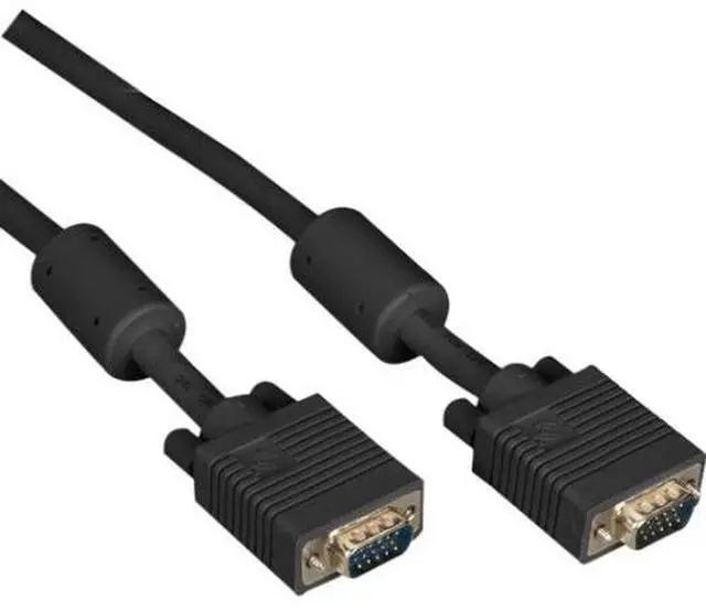 Main image of Black Box 20ft M/M VGA Video Cable with Ferrite Core, Black
