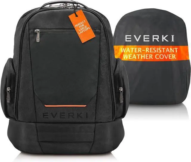 Alt view image 18 of 20 - Everki ContemPRO 117 Laptop Backpack up to 18.4 inch Black Bags and Sleeves