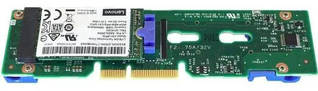 Main image of Lenovo 7N47A00130 ThinkSystem M.2 CV3 128GB SATA 6Gbps Non-Hot-Swap SSD