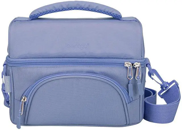 Main image of Deluxe Insulated Lunch Bag 8" x 10" x 7.5" Slate Blue BGOBG2S